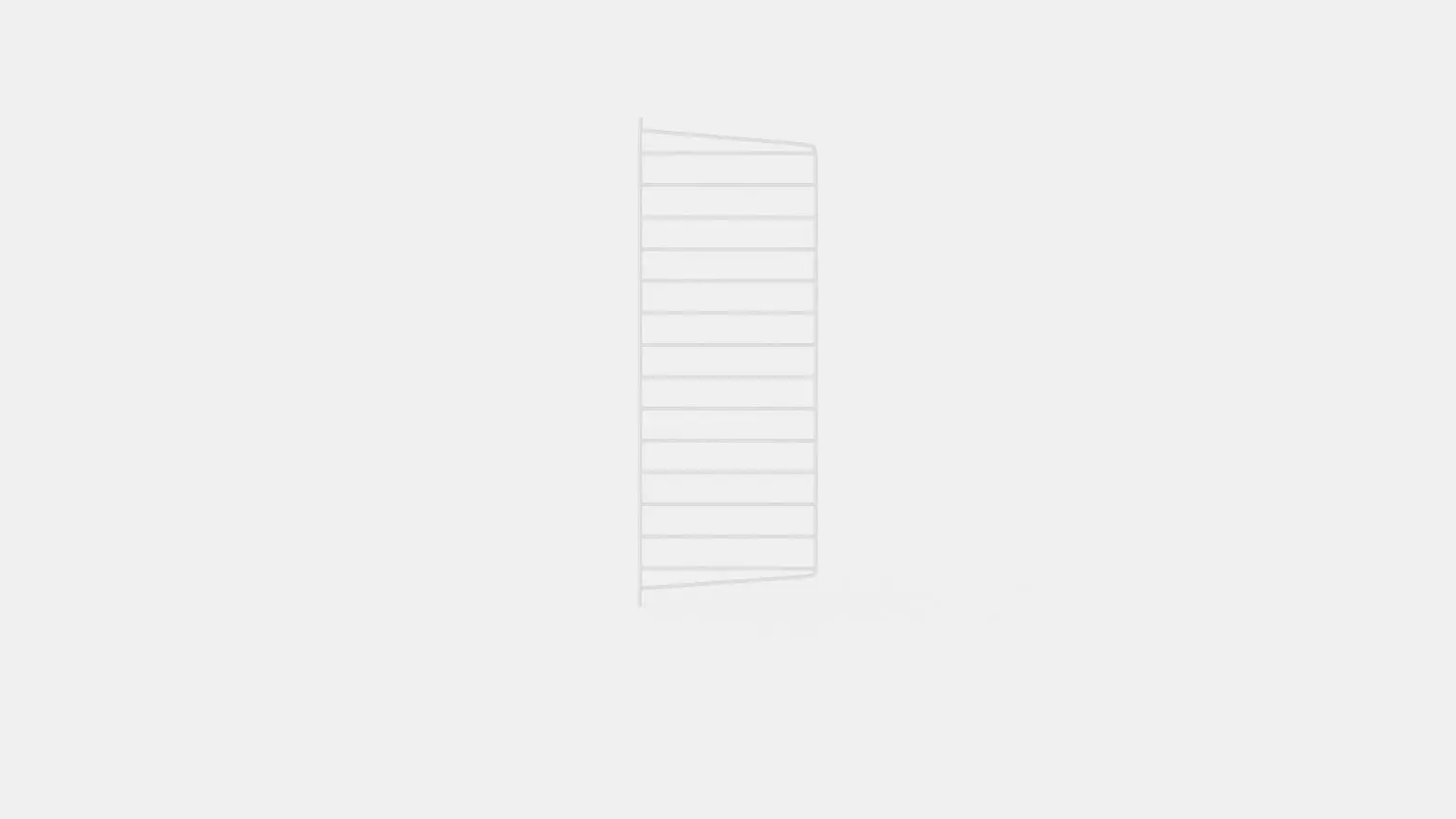String Gable Wall Low-poly 3D model