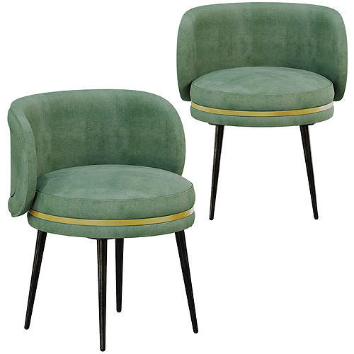 AVA Dining Chair 3D model
