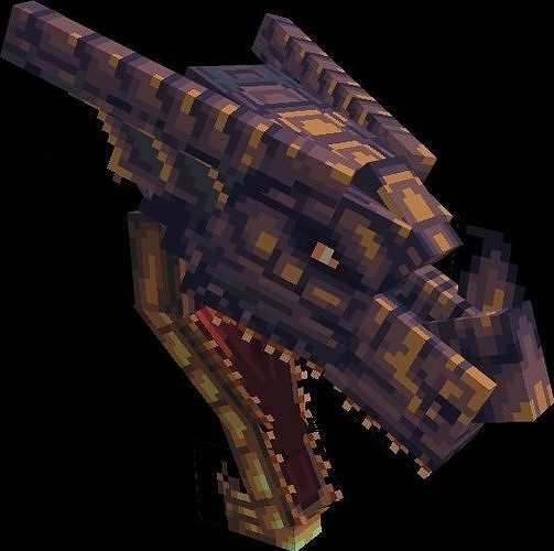Dragon Head Hydra Free 3D model