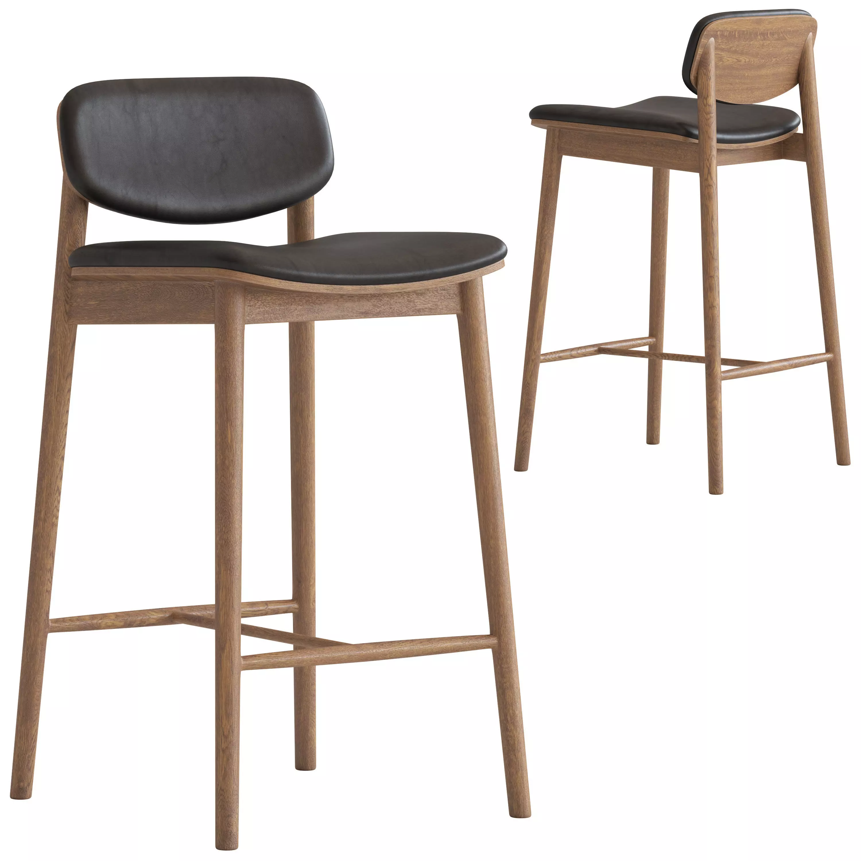 Oslo Home Landaux Barstool 3D model