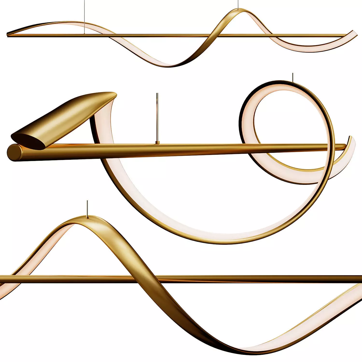 Pendant Lamp ADONIS 3D model