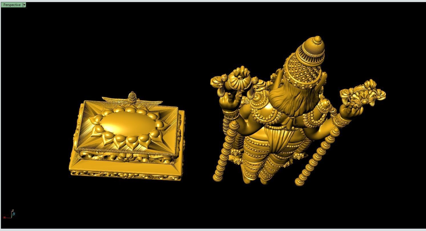 Tirupathi Balaji Artwork-32 3D print model_2