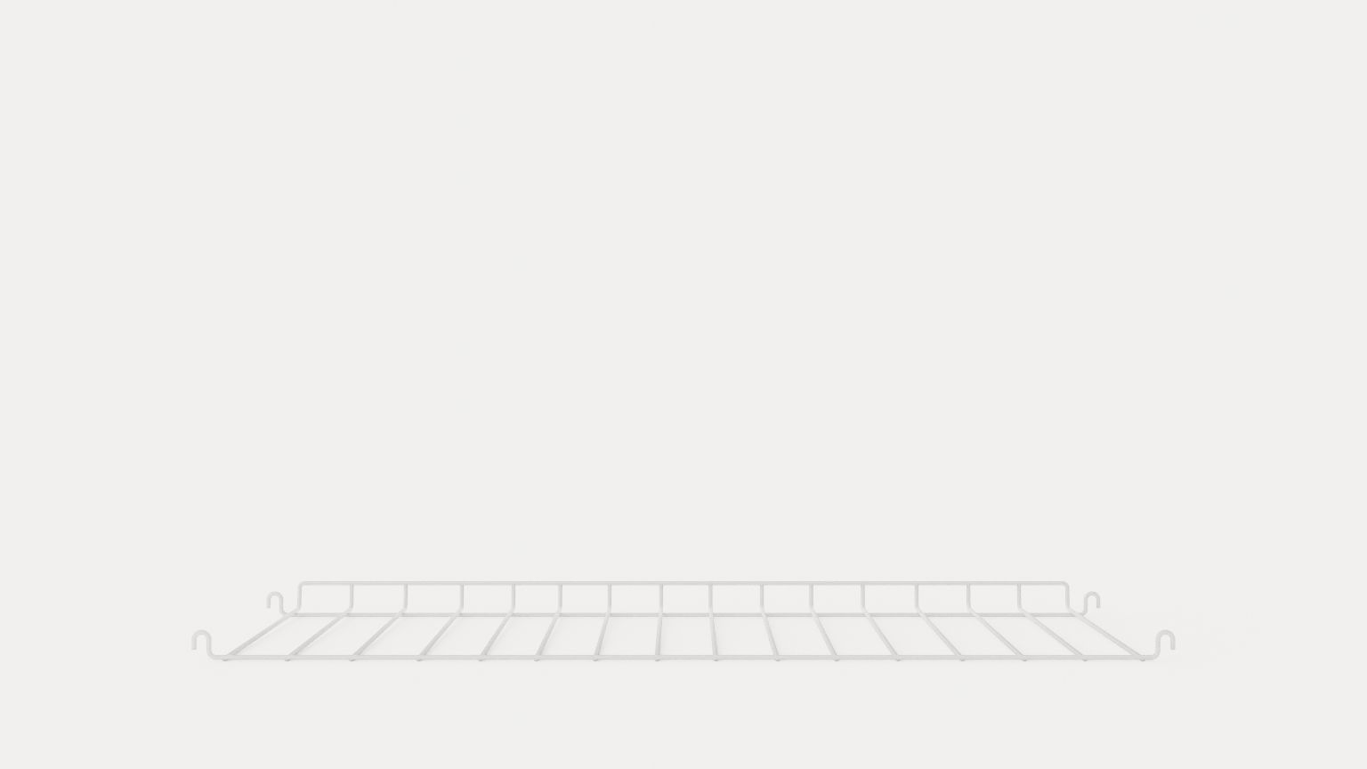 String Magazine shelf Metal Low-poly 3D model_4