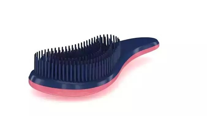 Thru Detangling Brush 3D model