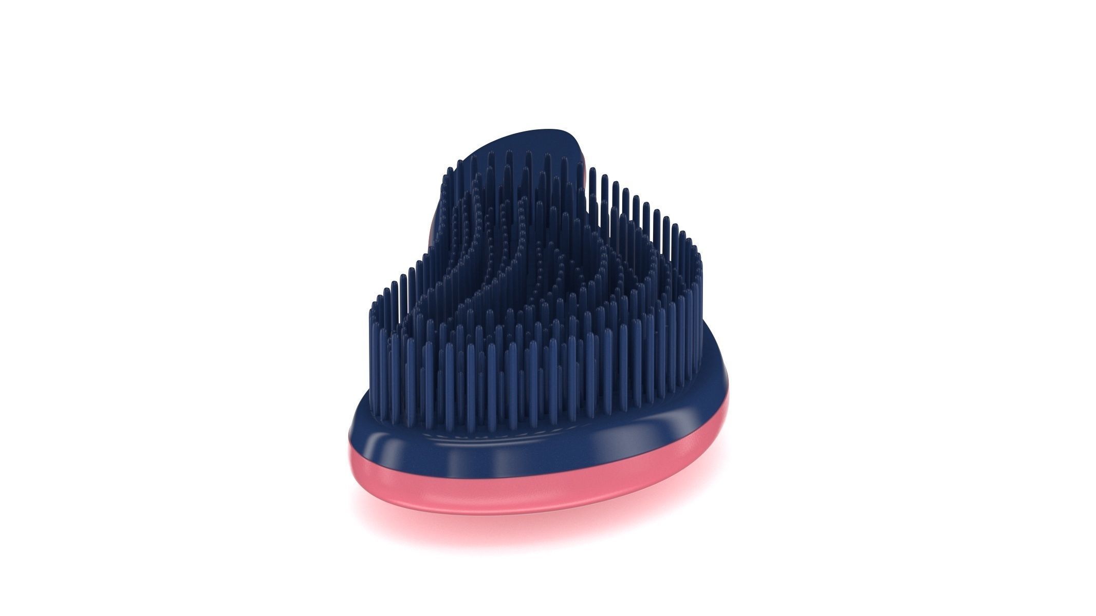 Thru Detangling Brush 3D model_1