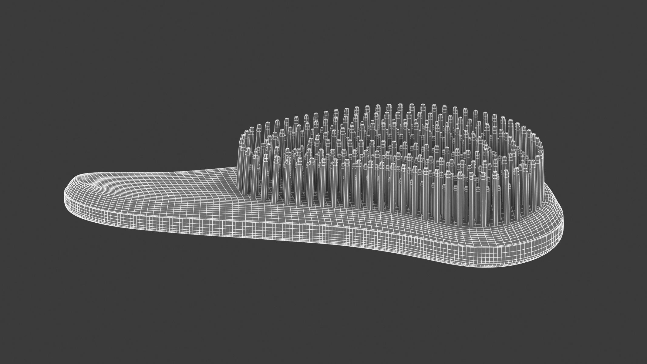 Thru Detangling Brush 3D model_14