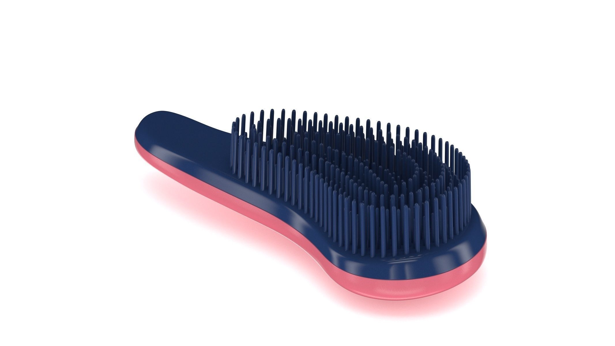 Thru Detangling Brush 3D model_2