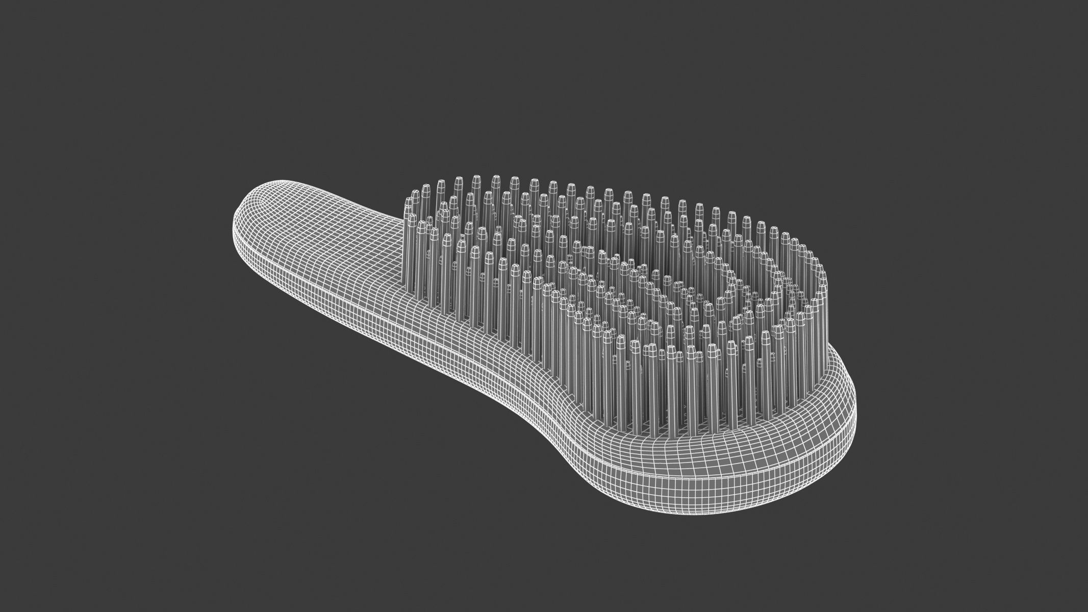 Thru Detangling Brush 3D model_13
