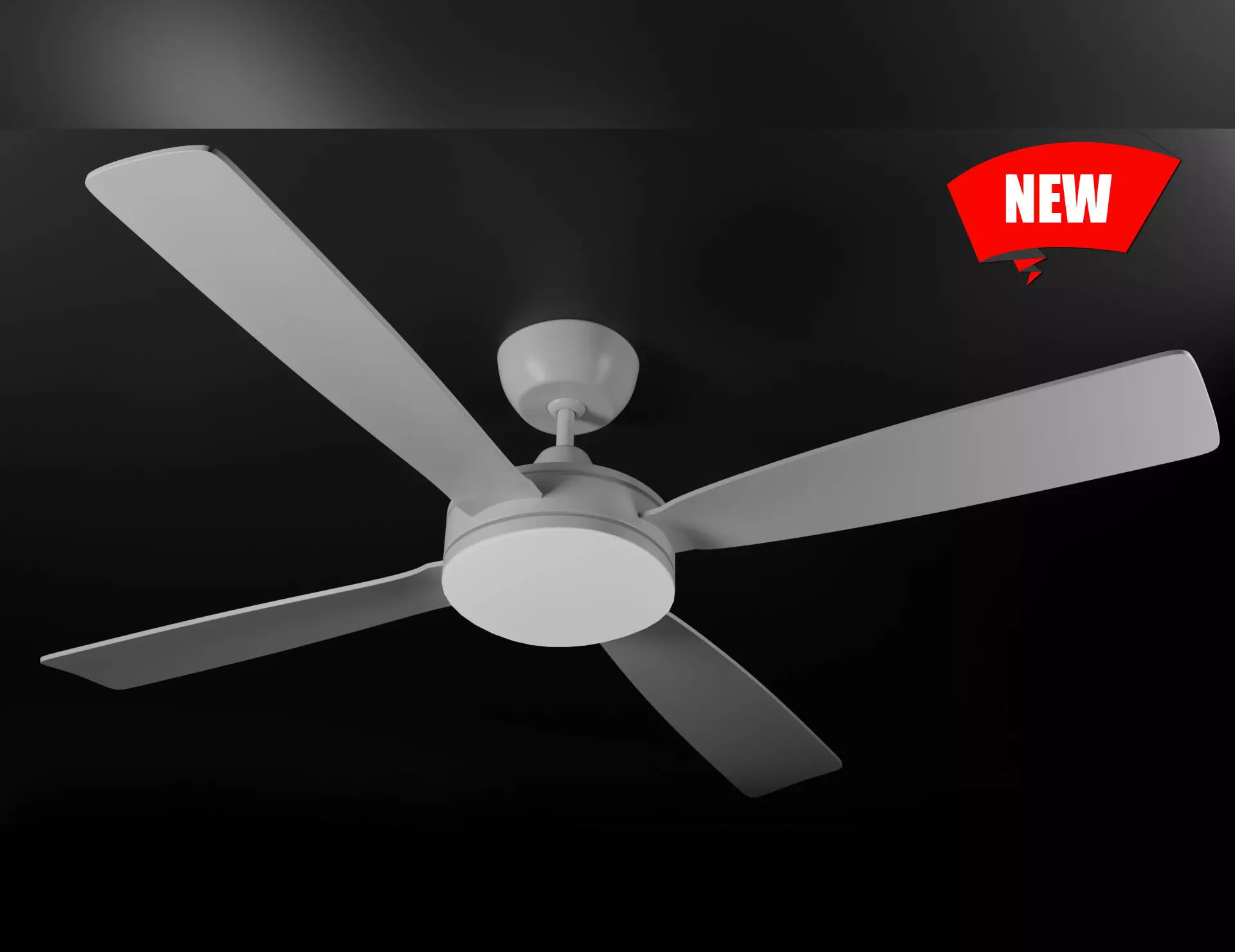 Ceiling Fan 3D model_0