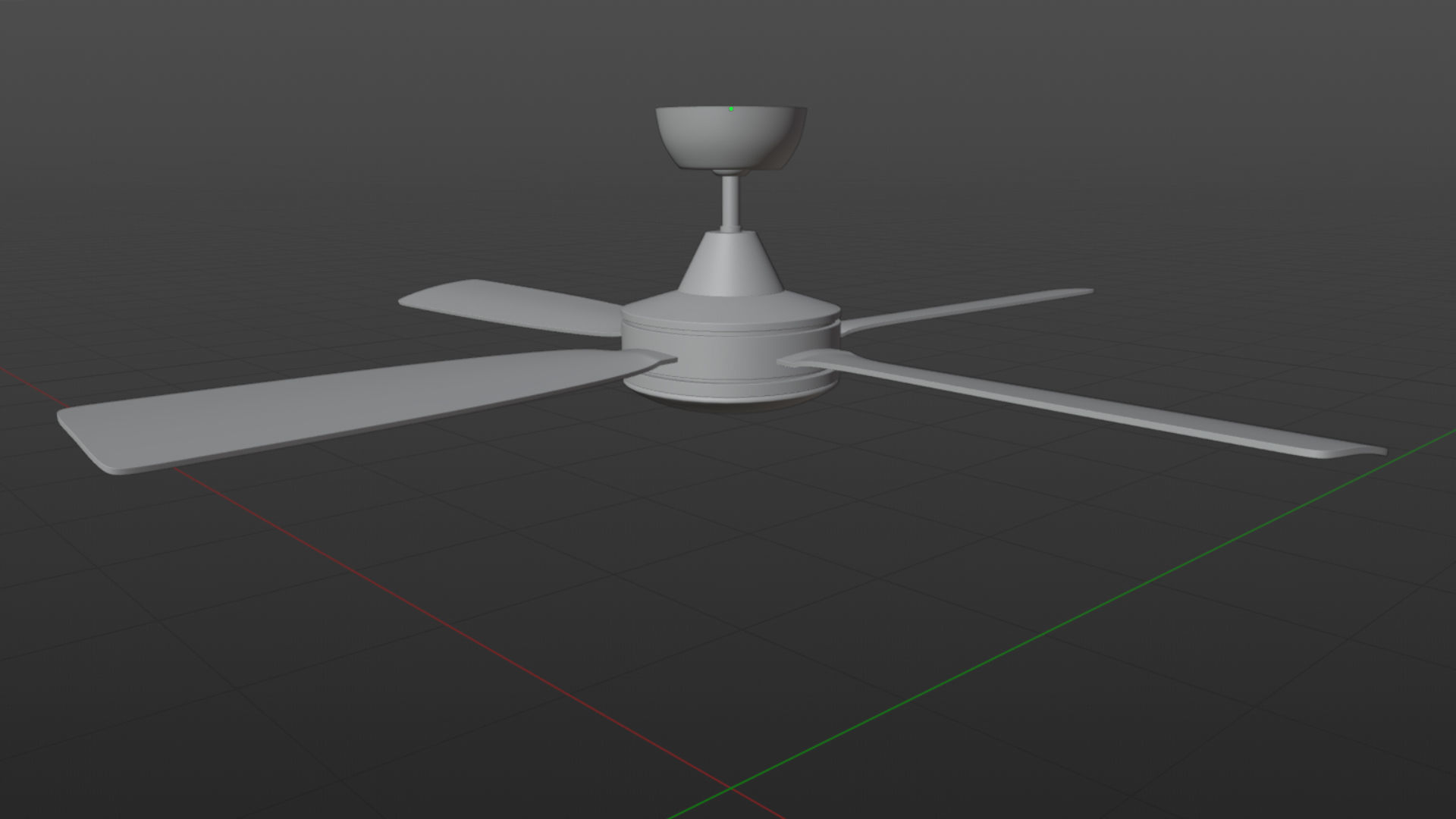Ceiling Fan 3D model_5