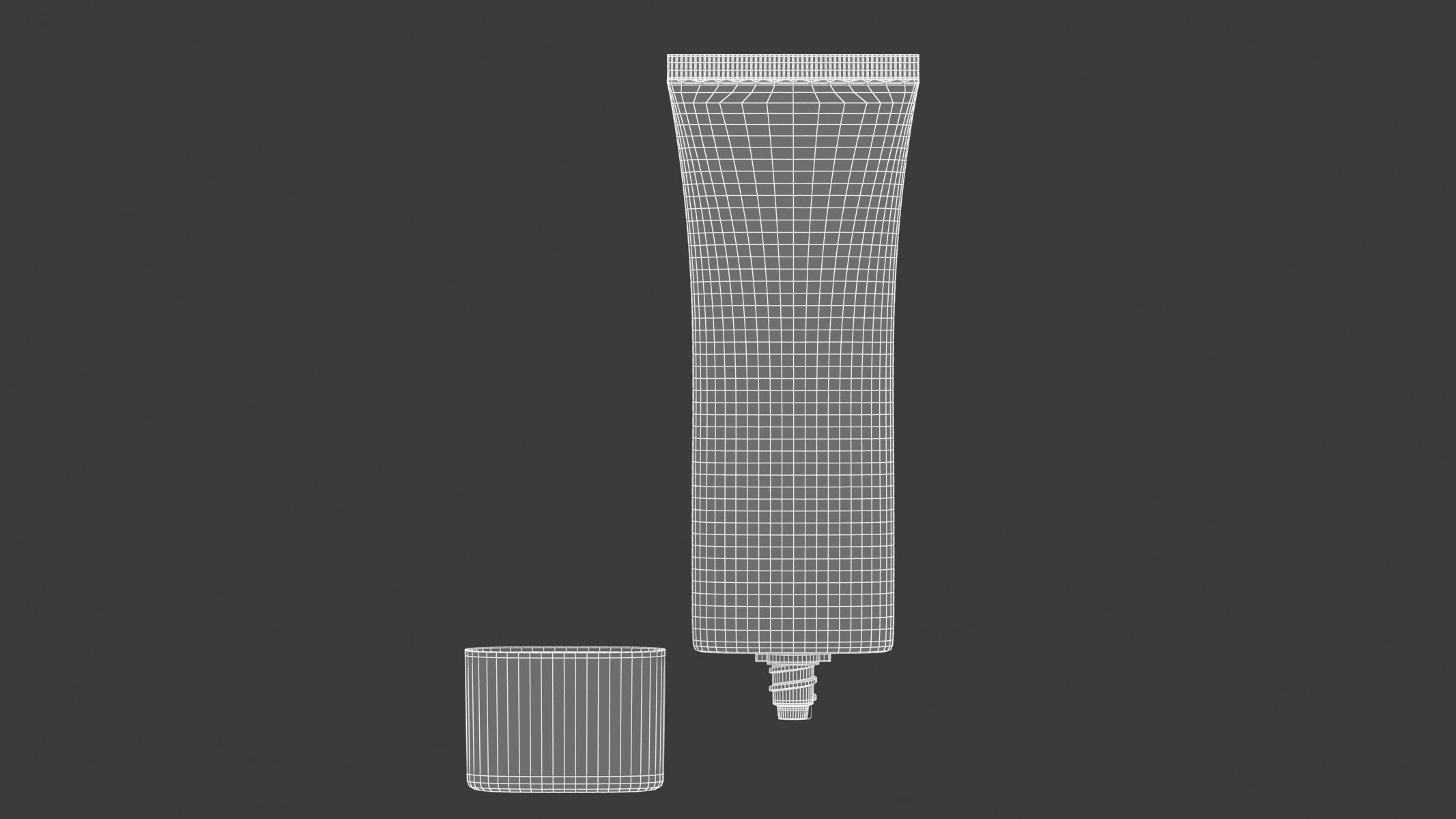 Tube Bottle 3D model_8