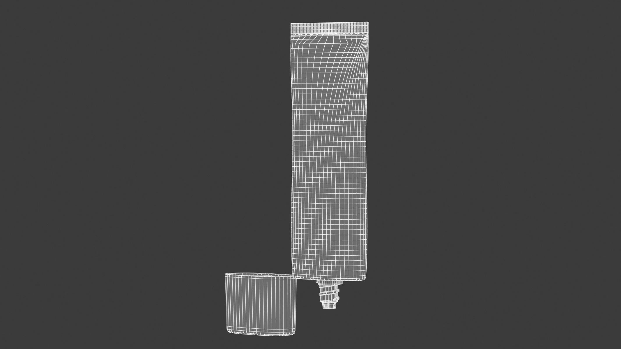 Tube Bottle 3D model_7