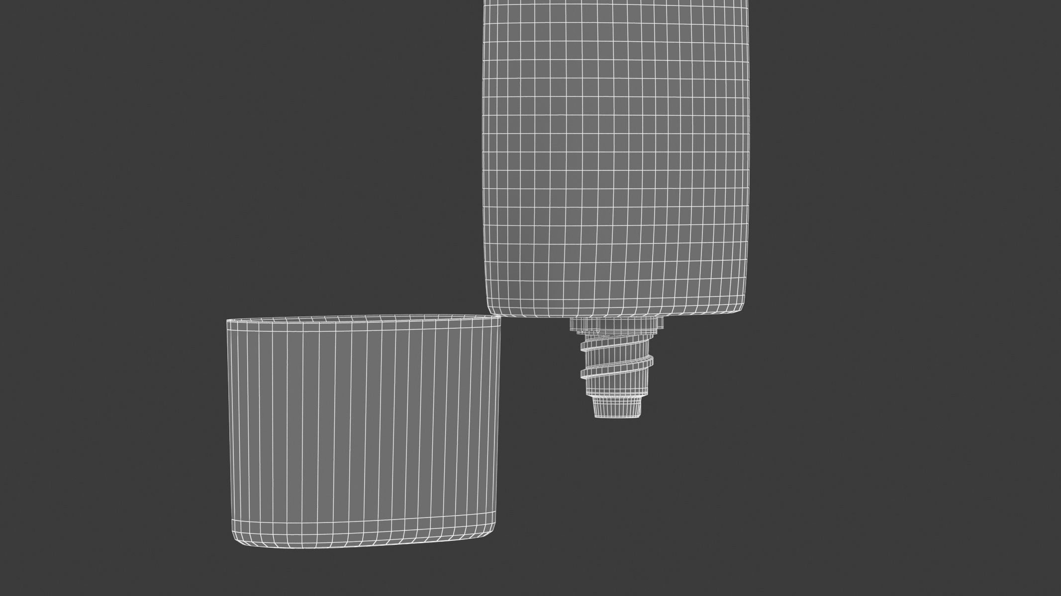 Tube Bottle 3D model_9