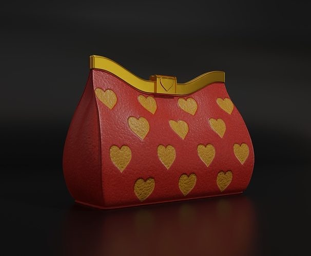 Pure Love Handbag Low-poly 3D model