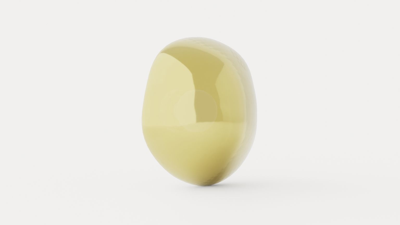 Melt Surface Wall Lamp - Gold Low-poly 3D model_1