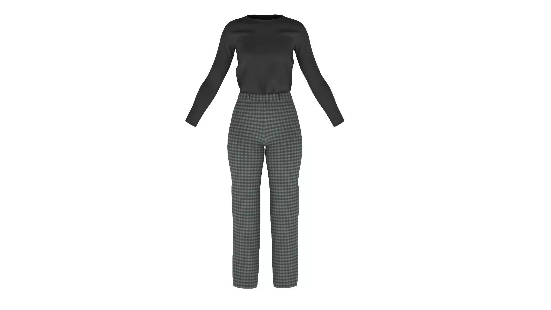Woman Outfit 01 3D model