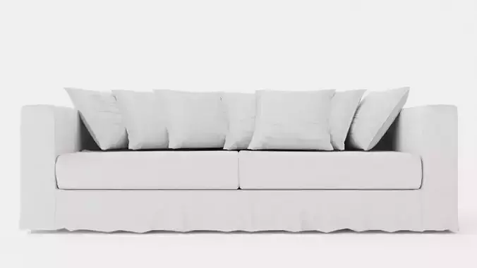 Le Grand Air 3-Seater Sofa Cotton