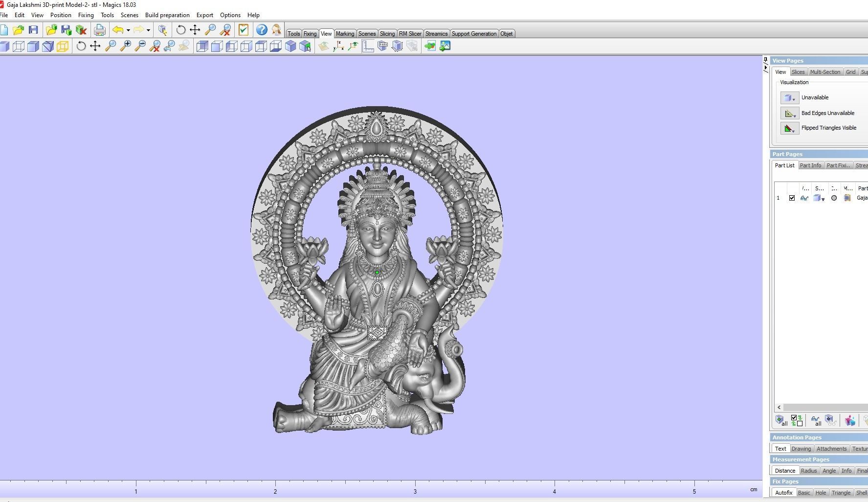 Gaja Lakshmi Artwork-35 3D print model_6