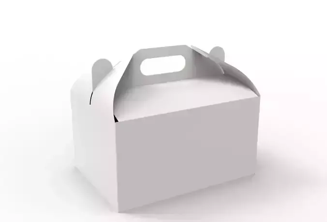 Gable Packaging Box Carrying Handle 280x200x150mm