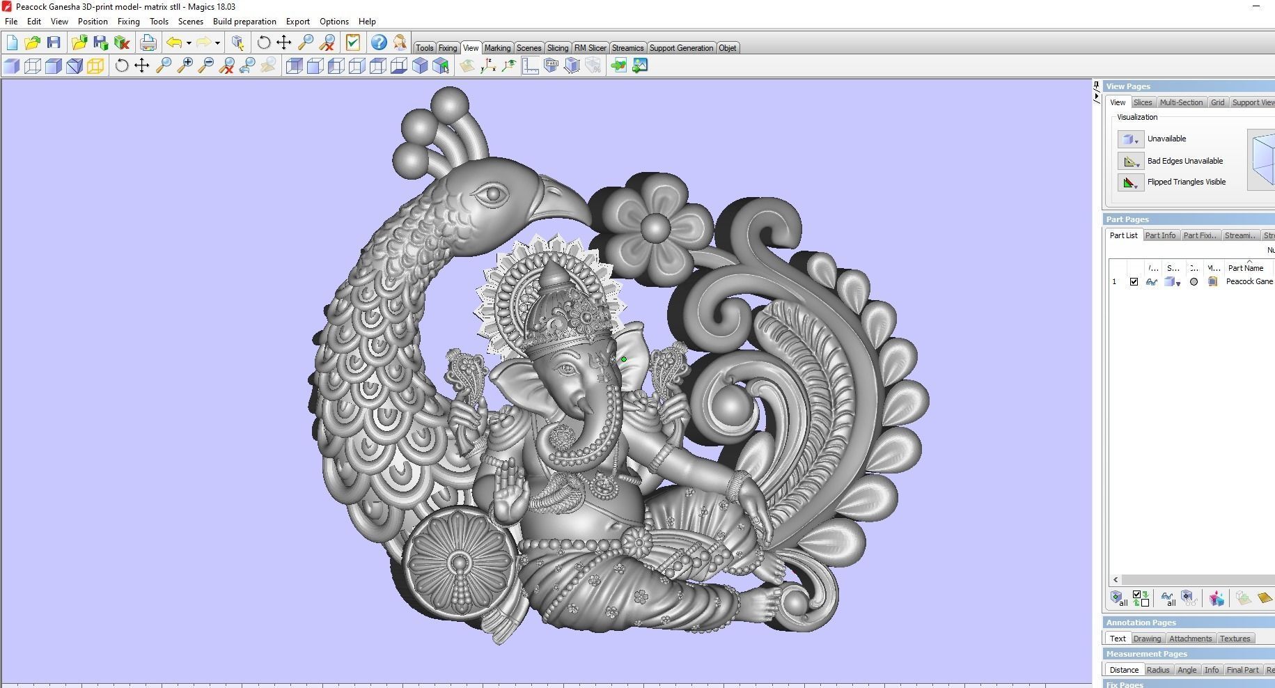 Peacock Ganesh Artwork-37 3D print model_6