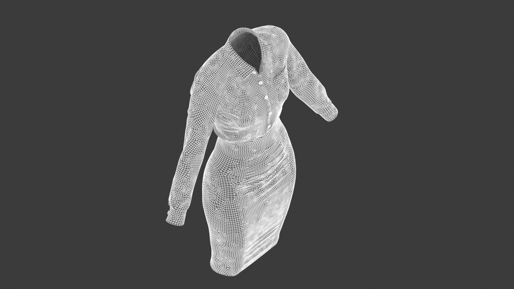 Woman Outfit 03 3D model_18