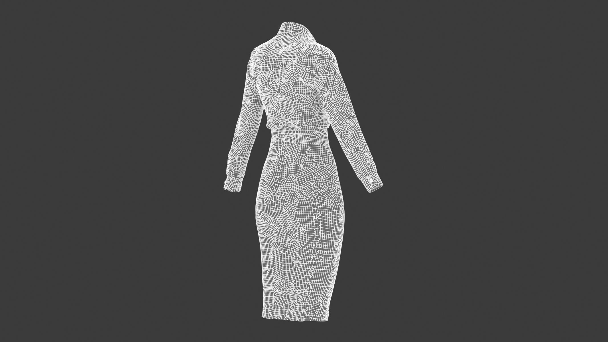 Woman Outfit 03 3D model_13