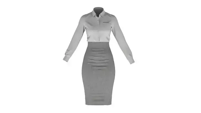 Woman Outfit 03 3D model