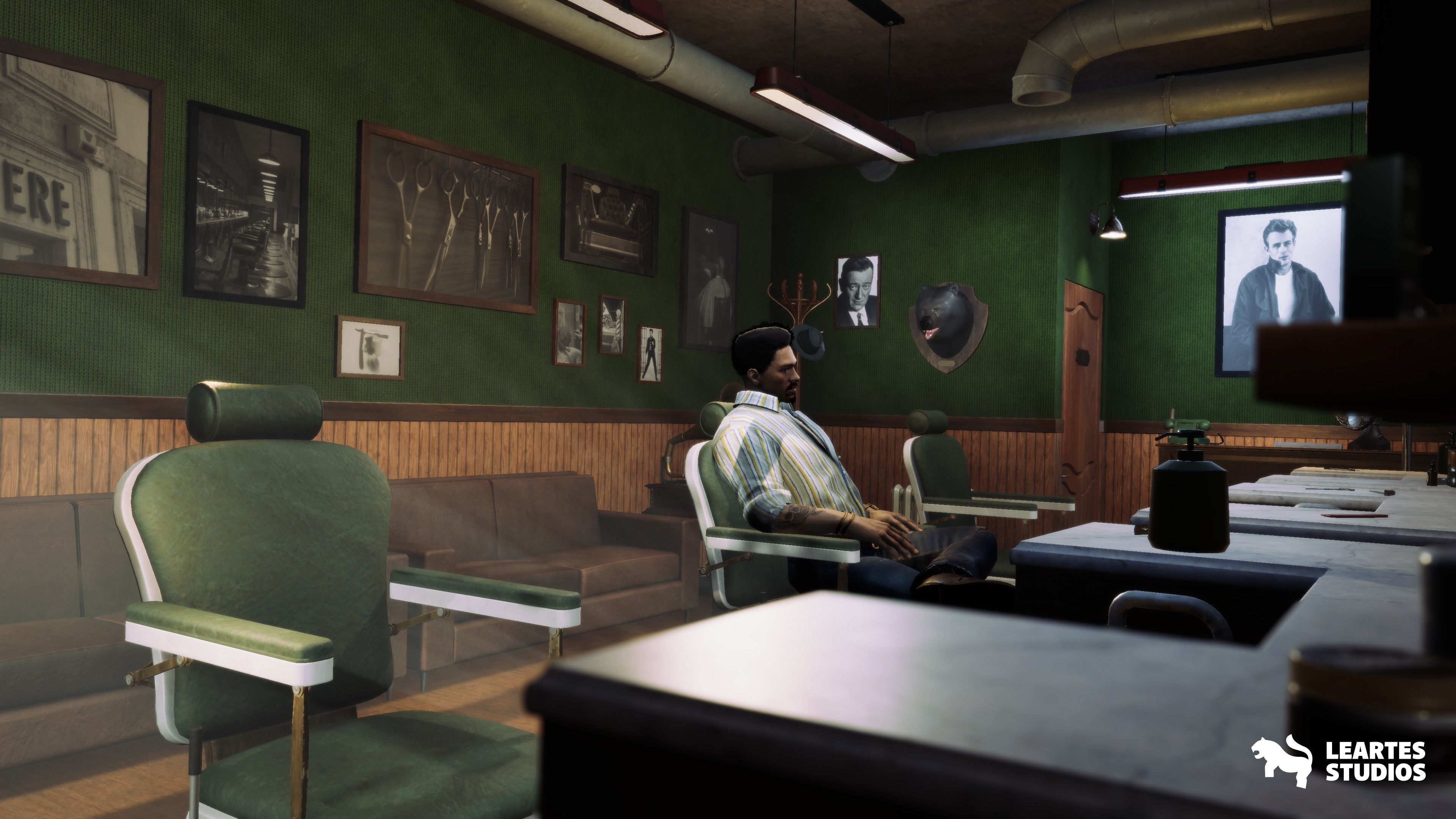 1950s NYC Environment Megapack Low-poly 3D model_9