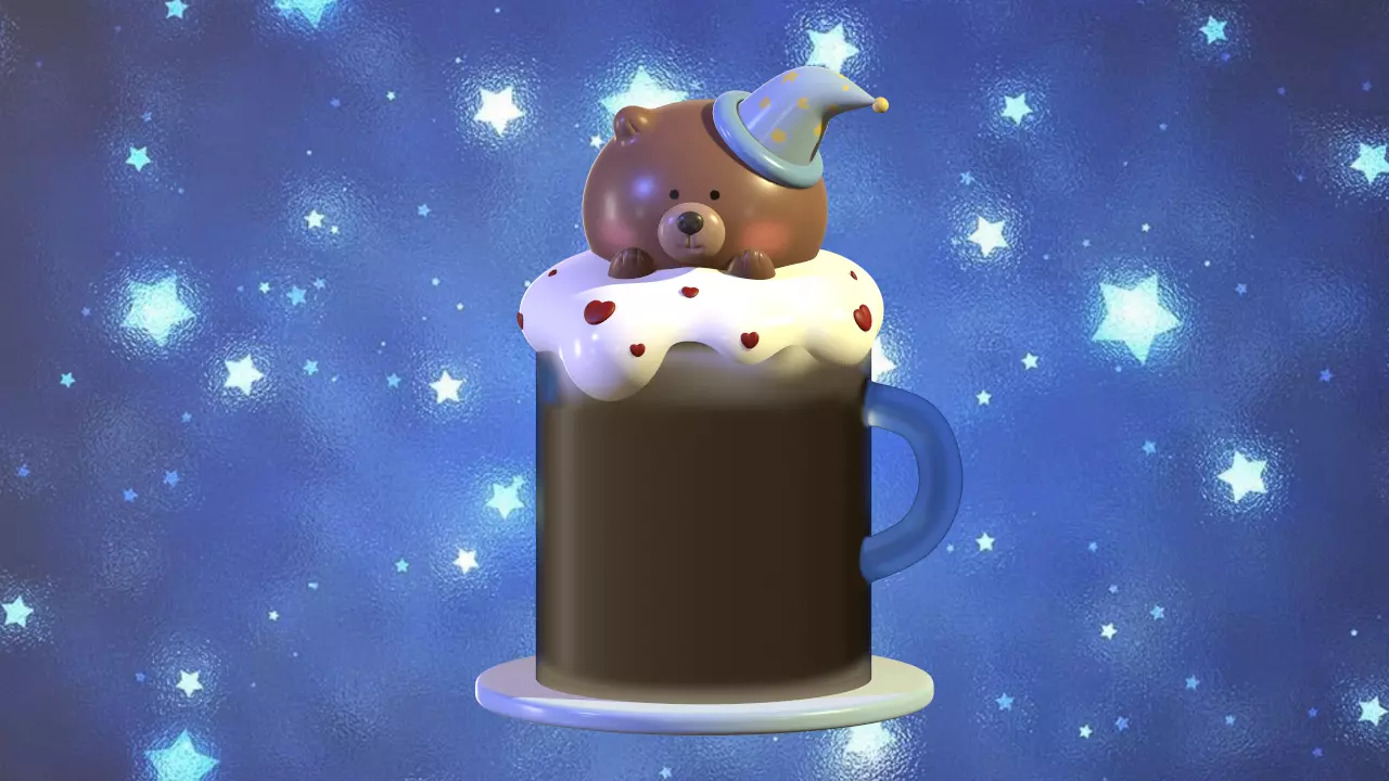 Bear chocolate Free 3D print model