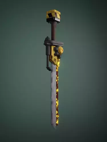 Metal Sword 3D model