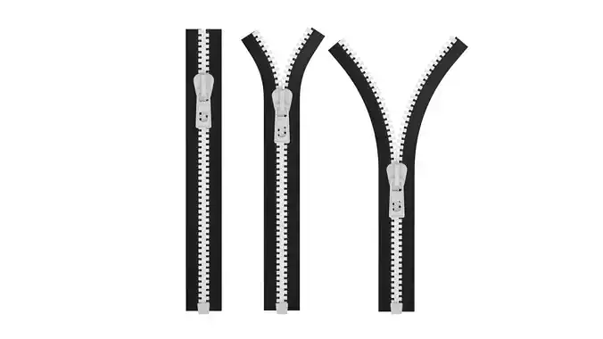 Zipper 3D model