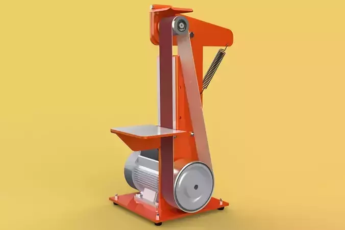 BELT SANDER GRINDER ABRASIVE POLISHER EDGES SHARPENER 3D model