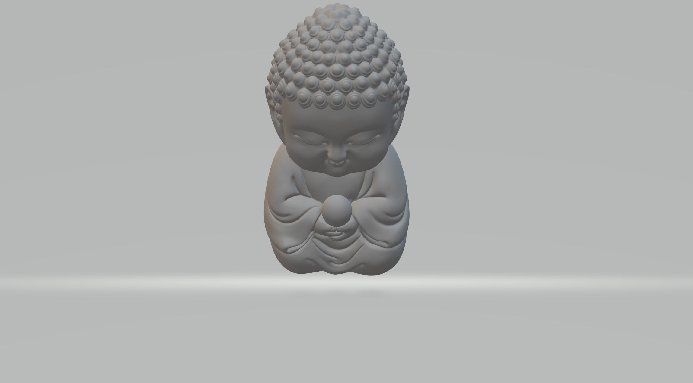 Tathagata Buddha - Baby Buddha 3D print model_4