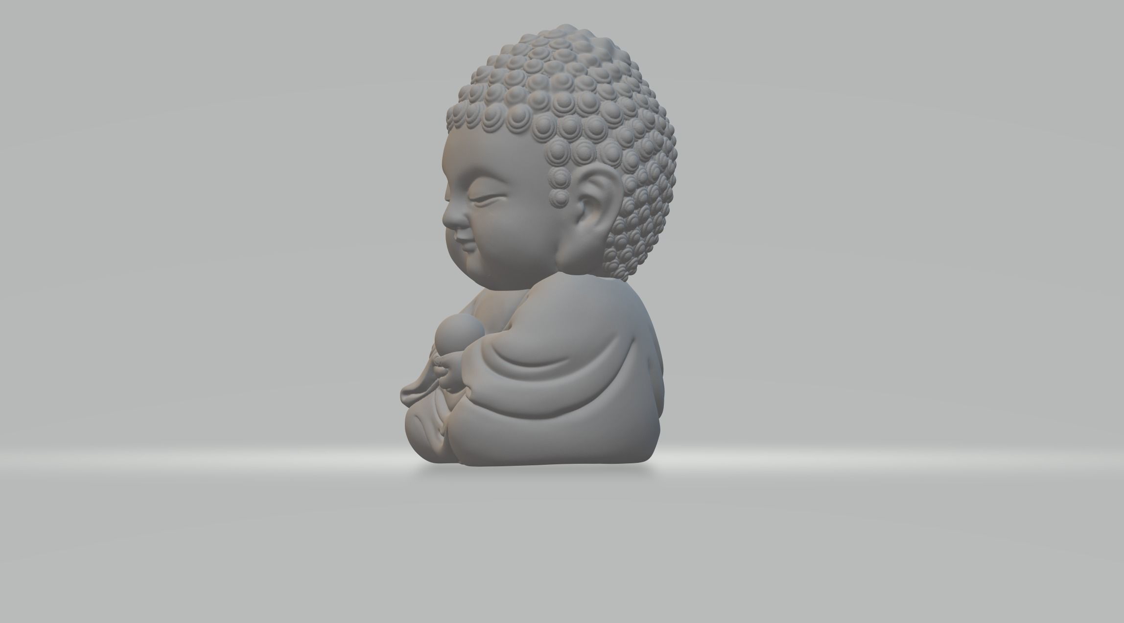 Tathagata Buddha - Baby Buddha 3D print model_1