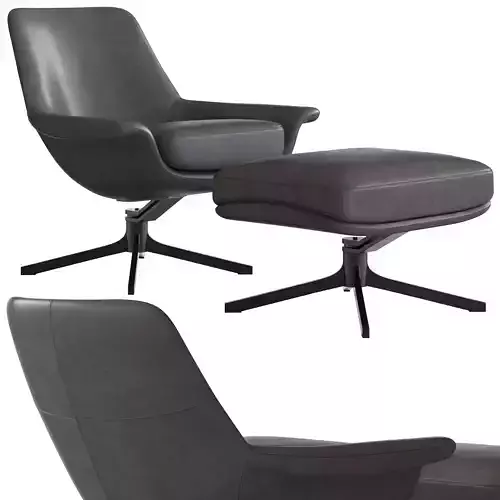 Seymour Low Swivel Chair