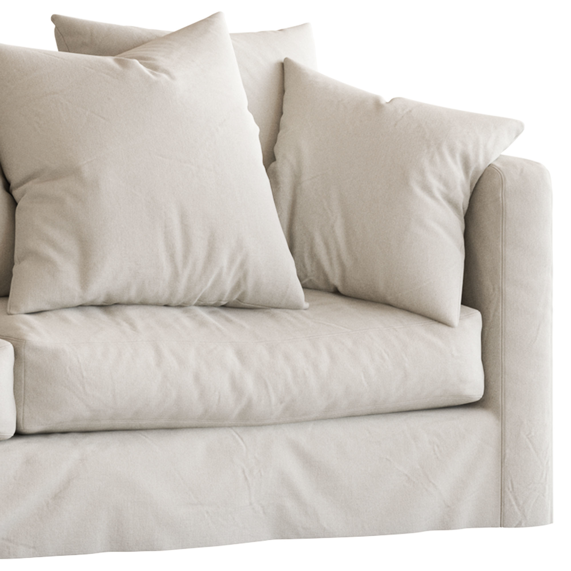 Sketch Sloopy Sofa 3D model_3