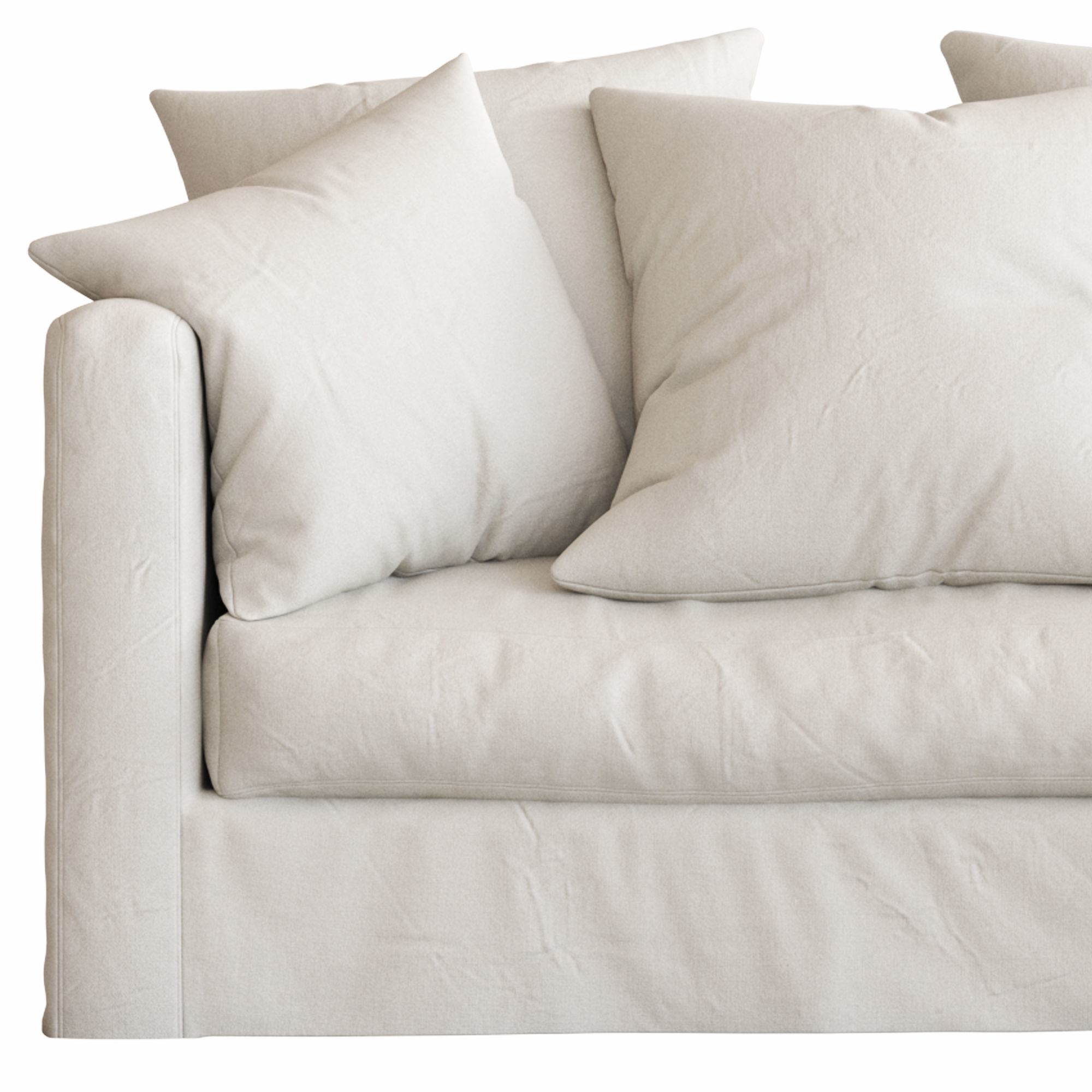 Sketch Sloopy Sofa 3D model_2