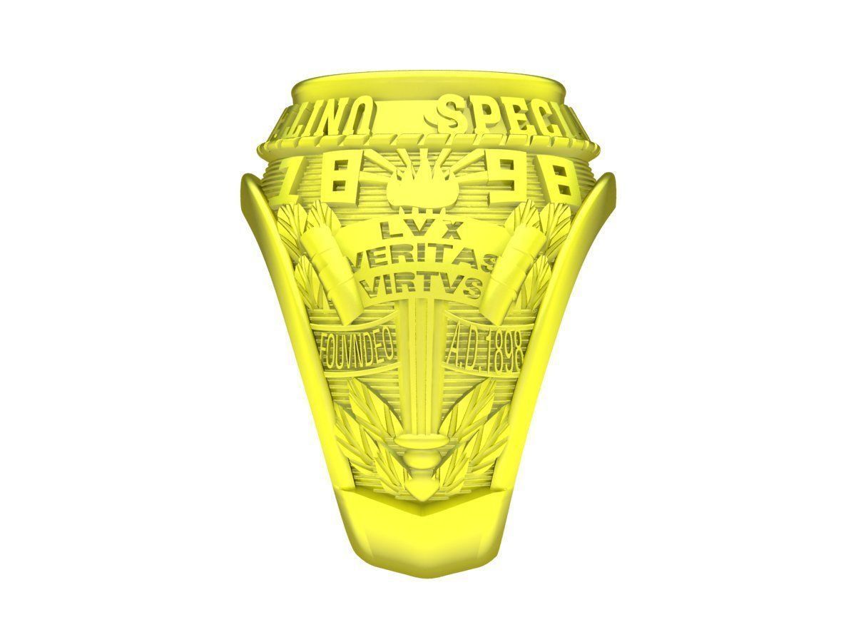 A4748 USA Army Men Ring 3D print model_1