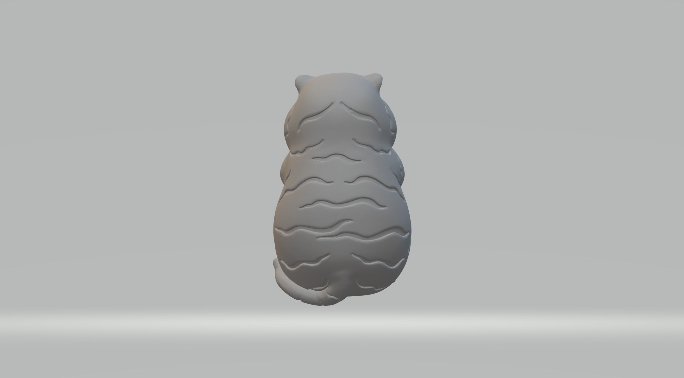 Little Tiger 3D print model_2