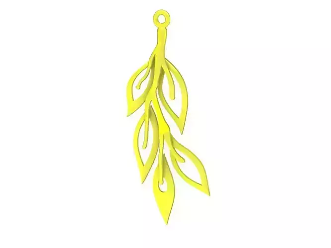 A4711 Leaf Pendant