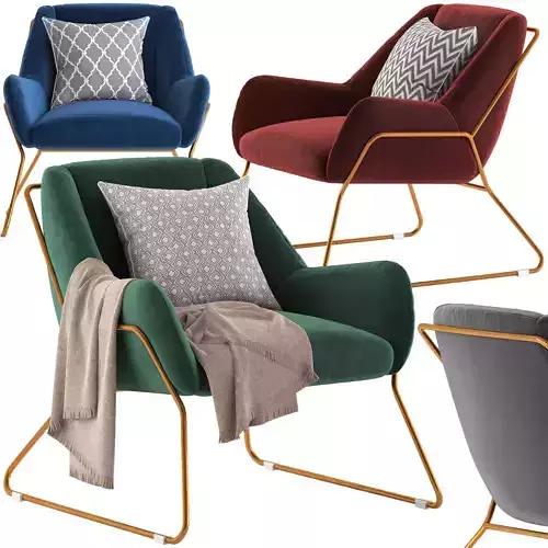 Temple and Webster Marco Luxe Armchair