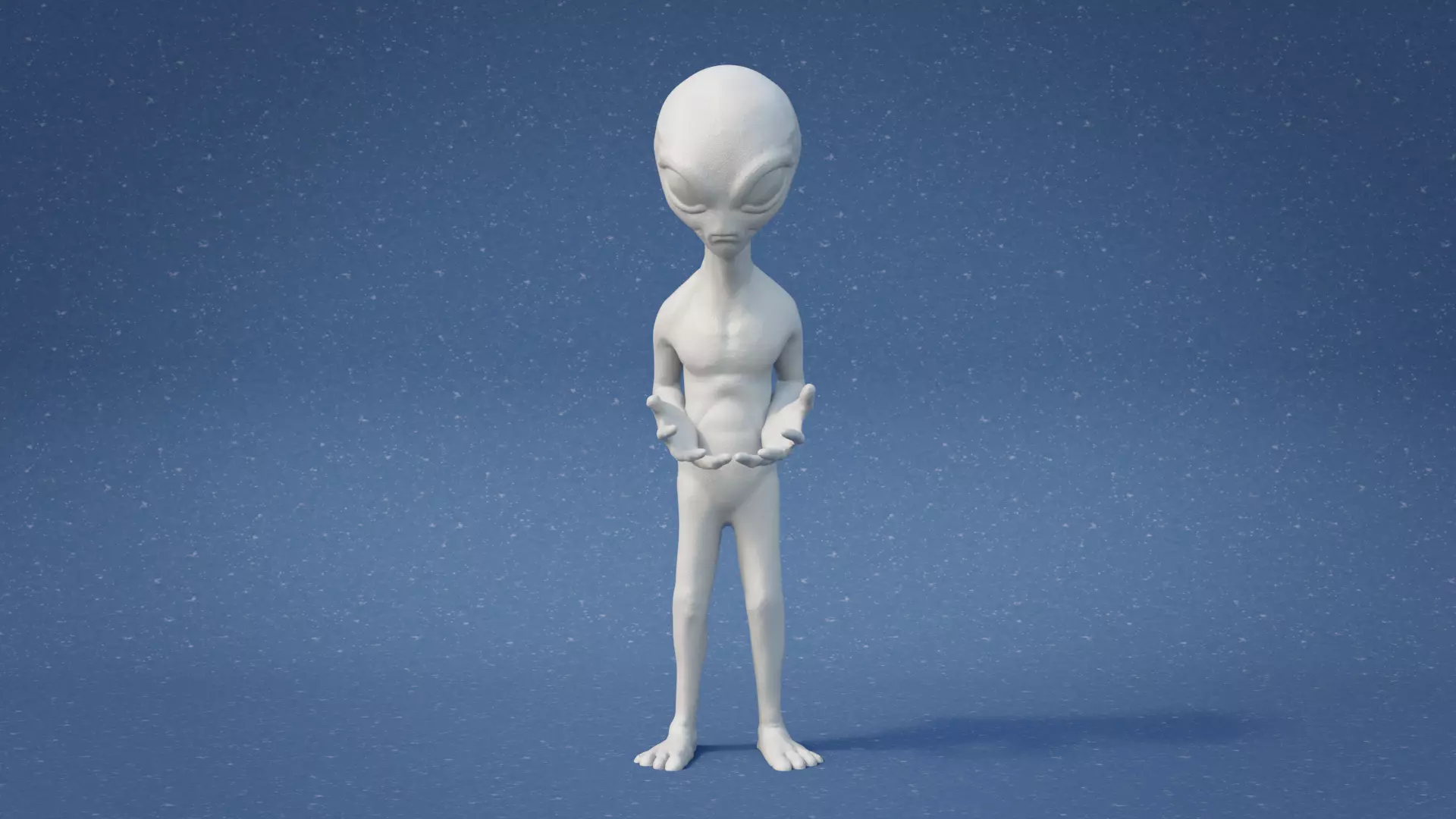 Alien 3D print model