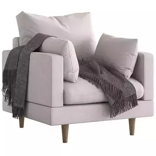 Temple and Webster Silas Armchair with Cushions