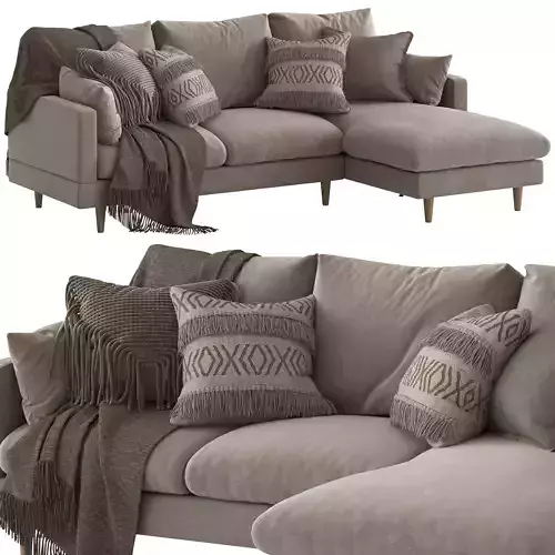Temple and Webster Silas Sofa 3seater with chaise