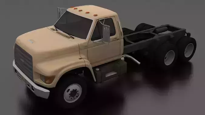 F-Series FT-900 Truck Chassis Tandem Axle 1995