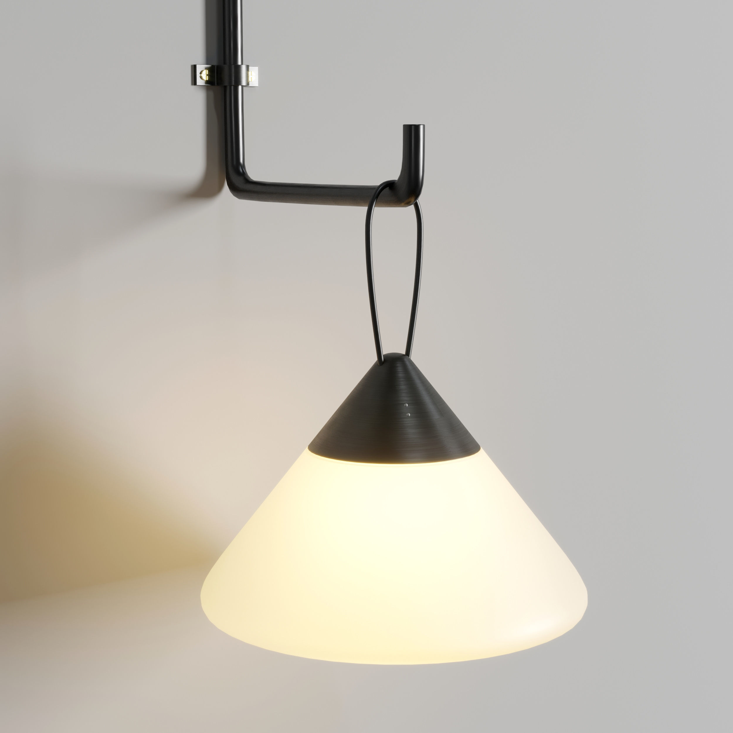 mikono modular wall light secne Low-poly 3D model_3