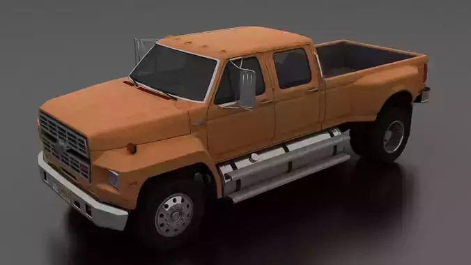 F-Series F-800 CrewCab Customized Pickup Truck 1985