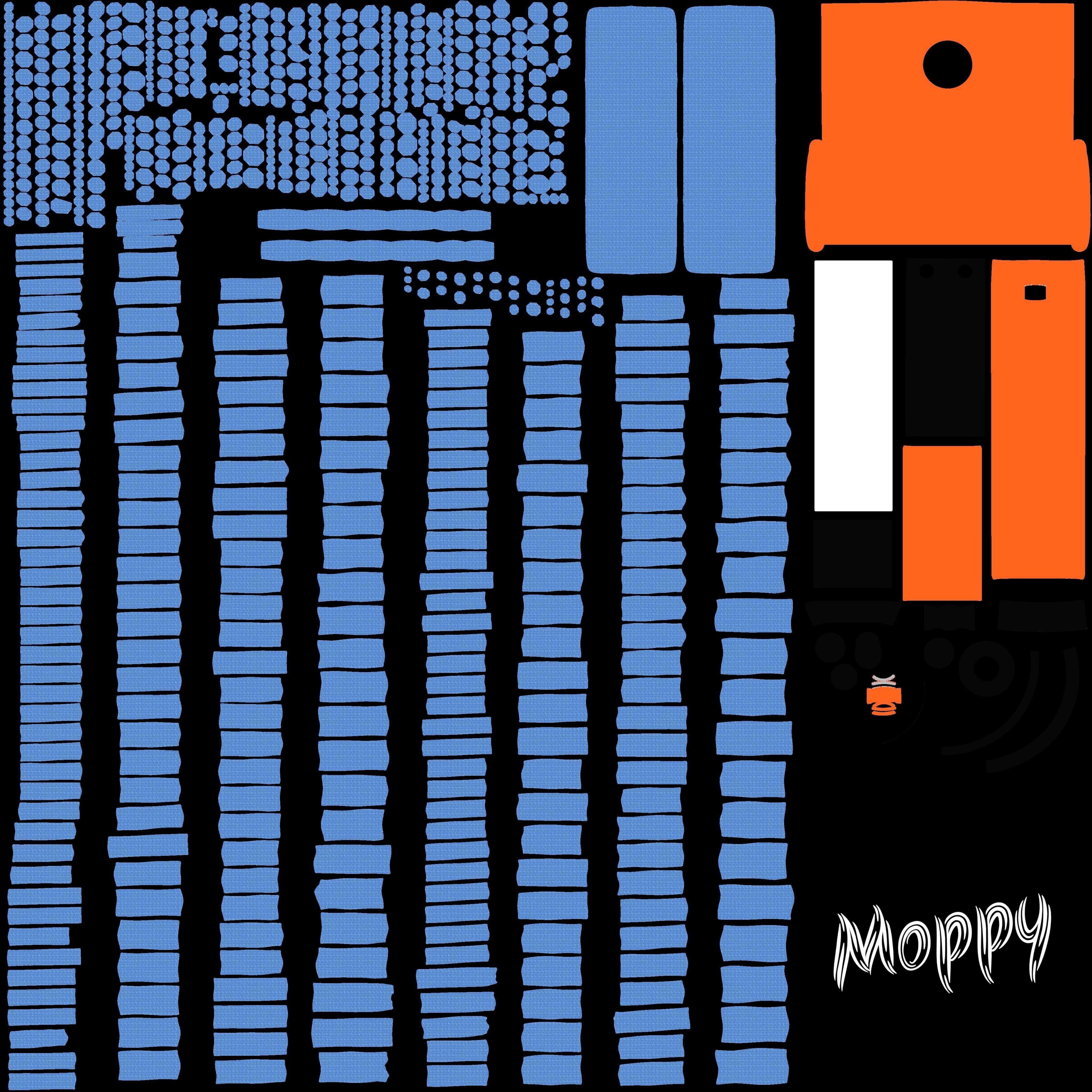 Mop - 3D Model Low-poly 3D model_20