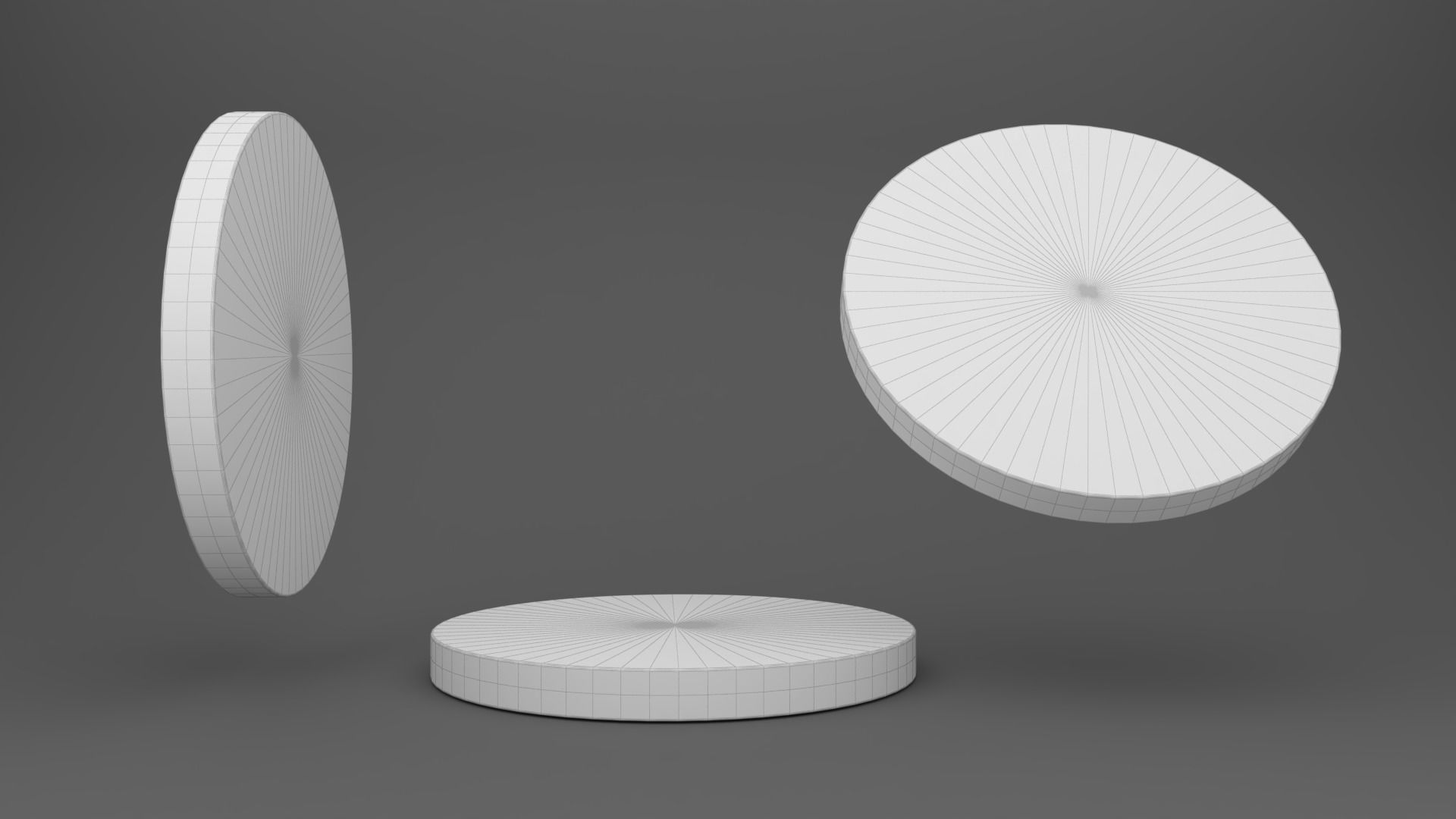 Prop15 A Slice of Pineapple Low-poly 3D model_11