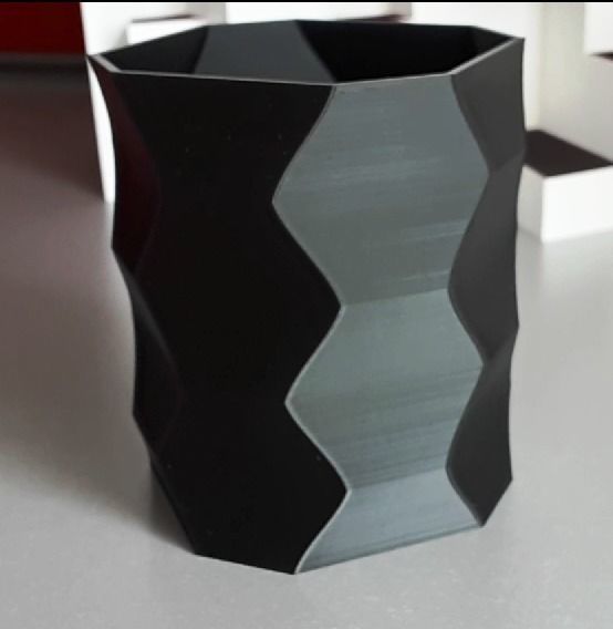 PENCIL HOLDER 3D print model_2